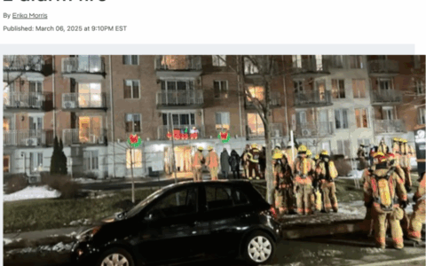 蒙特利尔LaSalle发生火灾 368人被紧急疏散