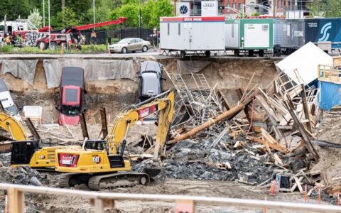突发！蒙特利尔附近建筑工地发生坍塌，造成一人死亡，两人住院