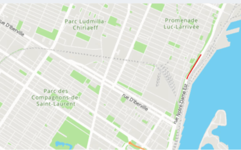 蒙特利尔Notre-Dame街部分路段无限期关闭