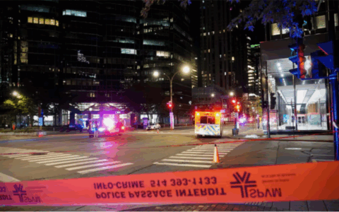 蒙特利尔市中心男子被撞身亡 司机逃逸