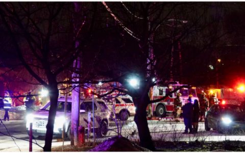 魁省一栋公寓楼发生火灾 造成两人死亡