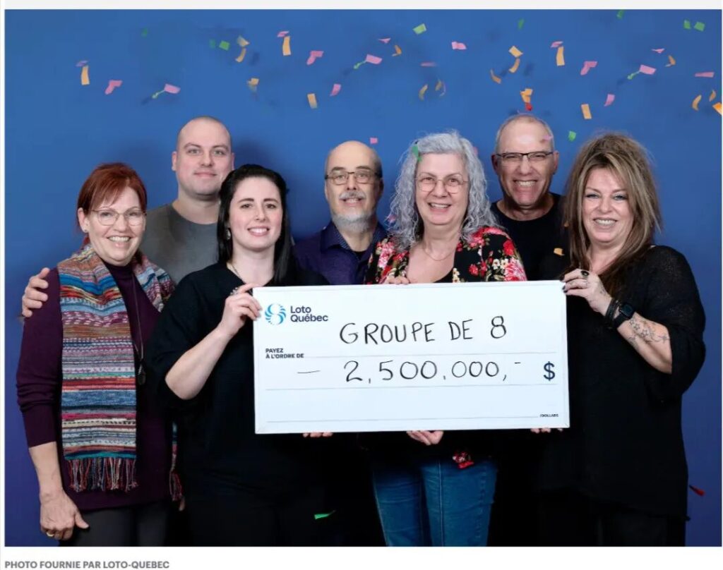 魁省家庭喜中$250万彩票大奖！长期坚持买同一组号码