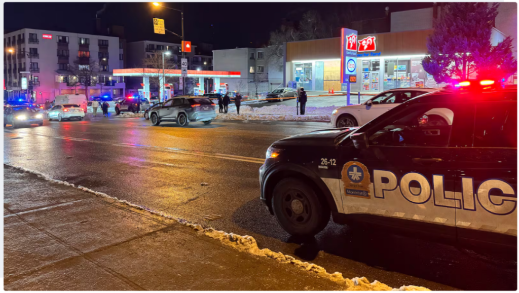 蒙特利尔街头一群人发生冲突 商店遭到枪击